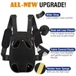 Adjustable Pet Front Carrier Backpack Travel Bag | https://www.bestnamebadges.com