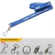 3/8" Polyester Lanyards, Custom Printed ID Badge Holders | https://www.bestnamebadges.com