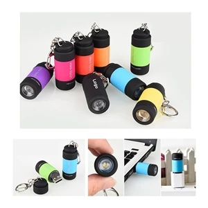 USB Rechargeable Flashlight  Keyhchain
