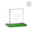 Terra Award - Green | https://www.bestnamebadges.com