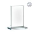 Manhattan Award - Clear | https://www.bestnamebadges.com