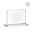 Manhattan Award - Clear | https://www.bestnamebadges.com