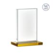 Manhattan Award - Amber | https://www.bestnamebadges.com