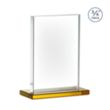 Manhattan Award - Amber | https://www.bestnamebadges.com