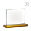 Manhattan Award - Amber | https://www.bestnamebadges.com