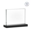 Manhattan Award - Black | https://www.bestnamebadges.com
