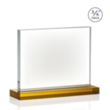 Manhattan Award - Amber | https://www.bestnamebadges.com