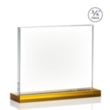 Manhattan Award - Amber | https://www.bestnamebadges.com