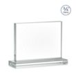 Manhattan Award - Clear | https://www.bestnamebadges.com