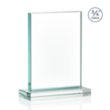 Manhattan Award - Clear | https://www.bestnamebadges.com
