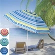 Rotatable Beach Umbrella | https://www.bestnamebadges.com