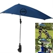 SPF 50+ Adjustable Umbrella with Universal Clamp | https://www.bestnamebadges.com