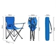 Fortable Folded Beach Chair With Cup Holder | https://www.bestnamebadges.com