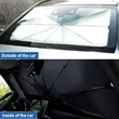 Car Windshield Sun Shade Umbrella | https://www.bestnamebadges.com