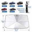 Car Windshield Sun Shade Umbrella | https://www.bestnamebadges.com