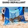 Sandproof Waterproof Beach Mat | https://www.bestnamebadges.com