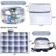 Insulated Cooler Picnic Backpack With Blanket | https://www.bestnamebadges.com