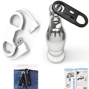 USB Charge Sync Cable with Bottle Opener