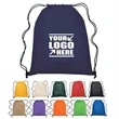 Custom Sports Drawstring Backpacks | https://www.bestnamebadges.com