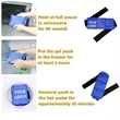 Reusable Gel Cold & Hot Therapy Pack With Strap | https://www.bestnamebadges.com