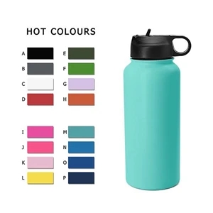 32oz Vacuum Insulated Stainless Steel Water Bottle