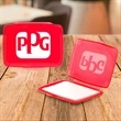Travel-Size Paper Soap with Plastic Container | https://www.bestnamebadges.com