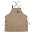Kitchen Style Washed Canvas Apron | https://www.bestnamebadges.com