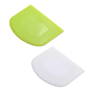 Food-safe Plastic Dough Cutter Bowl Scraper