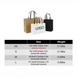 Large Black Gift Paper Bags Bulk | https://www.bestnamebadges.com