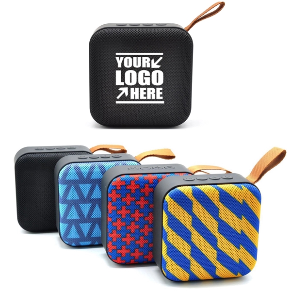 Fabric Portable Wireless Bluetooth Speaker
