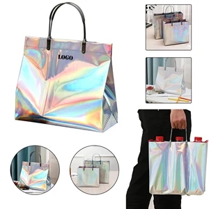 Holographic Rainbow Iridescent PVC Handbag