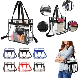 Stadium Clear Zippered Tote Bag