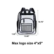 Clear Backpack | https://www.bestnamebadges.com