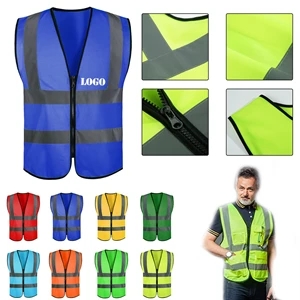Mesh Back Reflective Safety Vest