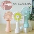 Portable Handheld Water Spray Fan | https://www.bestnamebadges.com