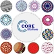 Custom Pattern Microfiber Round Beach Towel | https://www.bestnamebadges.com