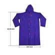 Rain Poncho With Hood | https://www.bestnamebadges.com