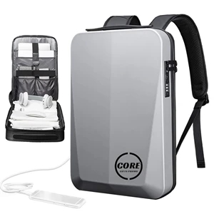 Carry On Eva Antitheft Hard Shell Waterproof Laptop Backpack