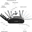 Bike Repair Tool Kit 16 In 1 Bicycle | https://www.bestnamebadges.com