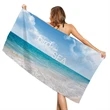 Microfiber Quick Dry Beach Towel | https://www.bestnamebadges.com