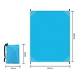 Pocket Blanket Picnic Sand Mat Large | https://www.bestnamebadges.com