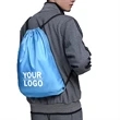 Nylon Drawstring Waterproof Sportpack | https://www.bestnamebadges.com