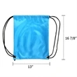 Nylon Drawstring Waterproof Sportpack | https://www.bestnamebadges.com