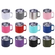 14Oz Coffee Mug With Handle Insulated Stainless Steel | https://www.bestnamebadges.com