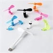 3-In-1 Mini Phone Fan | https://www.bestnamebadges.com