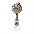 24" Cord Matte Solid Metal Retractable Badge Reel | https://www.bestnamebadges.com