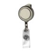 24" Cord Matte Solid Metal Retractable Badge Reel | https://www.bestnamebadges.com
