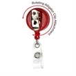 30" Cord Retractable Badge Reel with Rotating Alligator Clip | https://www.bestnamebadges.com