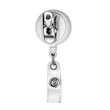 30" Cord Retractable Badge Reel with Rotating Alligator Clip | https://www.bestnamebadges.com