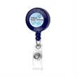 30" Cord Retractable Badge Reel with Rotating Alligator Clip | https://www.bestnamebadges.com